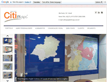 Tablet Screenshot of citimaps.com.br